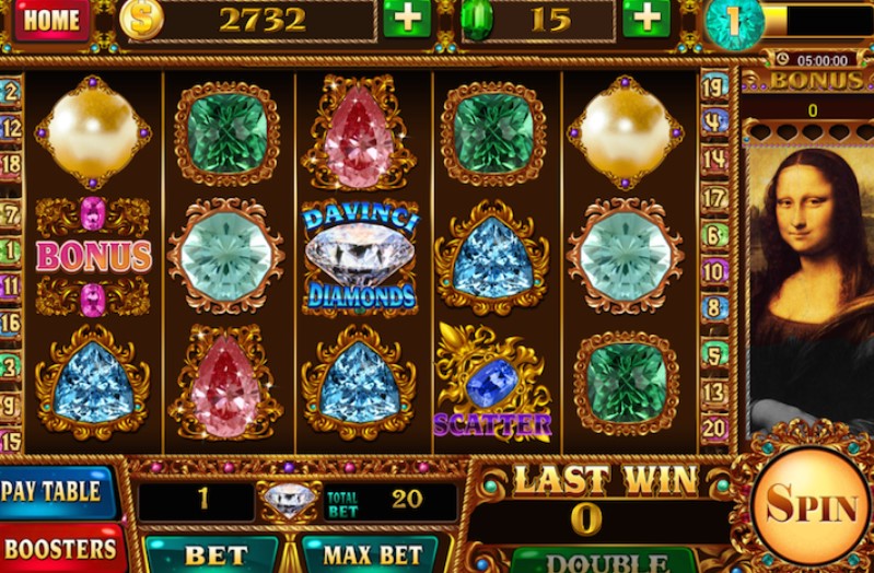 Davinci Diamonds slot 2